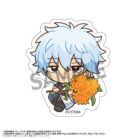 『銀魂』ダイカットステッカー Birth Flowers A 坂田銀時